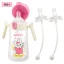 Pink Bottle 3 Straw