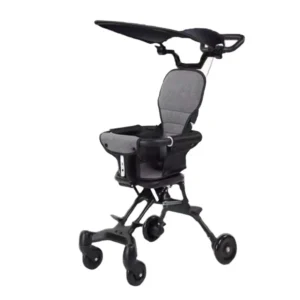 Travel Stroller Multipurpose Lightweight with Canopy Adjustable Portable Foldable Stroller for Park Trips Travel Airplane