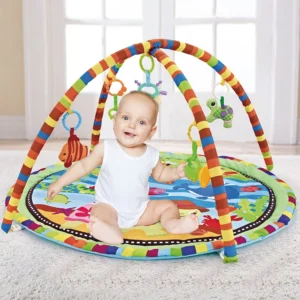 Educational Fitness Frame Children Play Mat Rack Crawling Blanket Infant Play Rug Gift Kids Activity Mat Gym Baby Toys