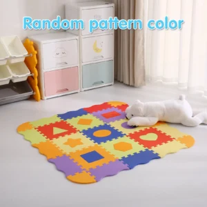 25 pcs/bag EVA Pattern Floor Mat Anti Slip Thickened with PVC Bag Indoor Recreation Activities for Kids